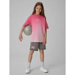 4F Girls' loose T-shirt with print 158/164 ruházat 4FJRSS26TTSHF4186-90A