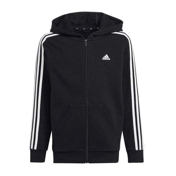 adidas Sweatshirt adidas 3 Stripes FL Full-Zip Hoody Jr. HR6331 Pulóver