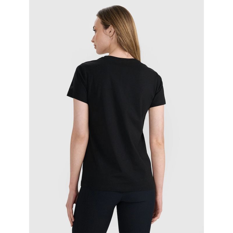 4F Women's regular printed T-shirt póló 4FRSS25TTSHF3162-20S