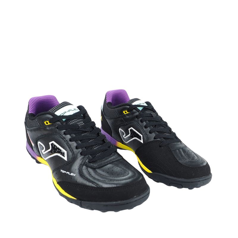 Joma Top Flex 2601 Turf Black Football Boots fekete focicipő TOPS2601TF
