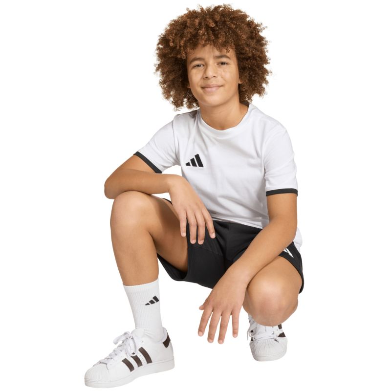 adidas Entrada 26 Tee white JZ6670 104cm póló