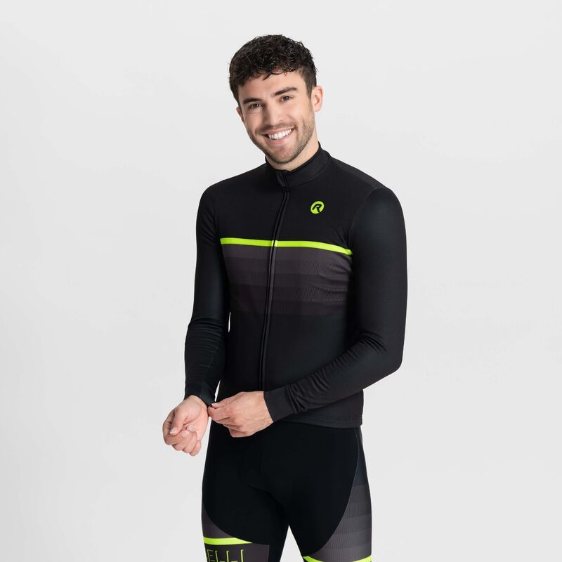 Rogelli HERO II fluorescent long sleeve 3XL póló