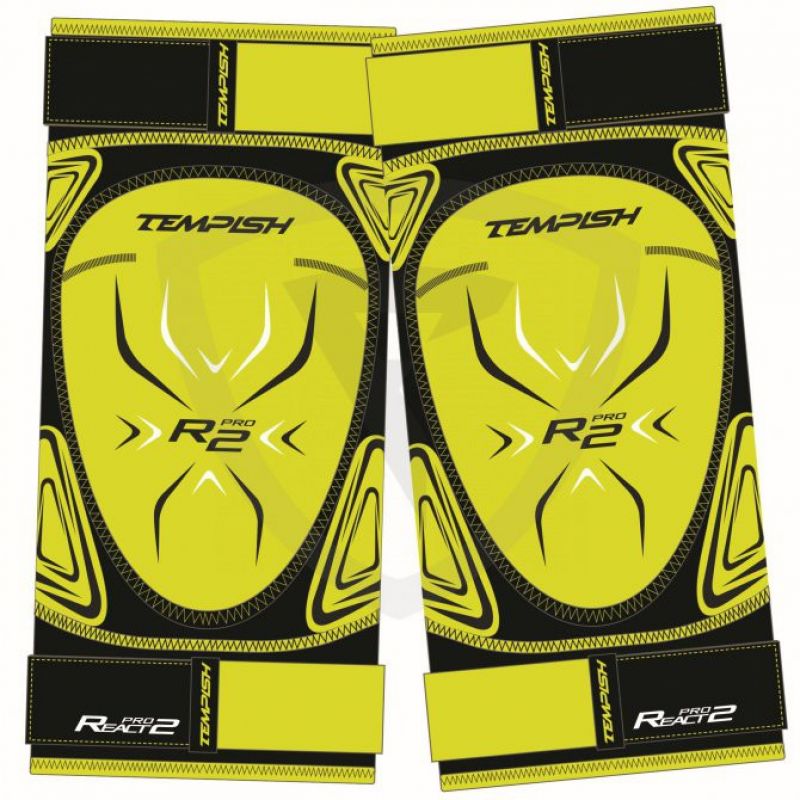 Tempish React Pro R2 floorball kneepads fekete protectors and knee pads