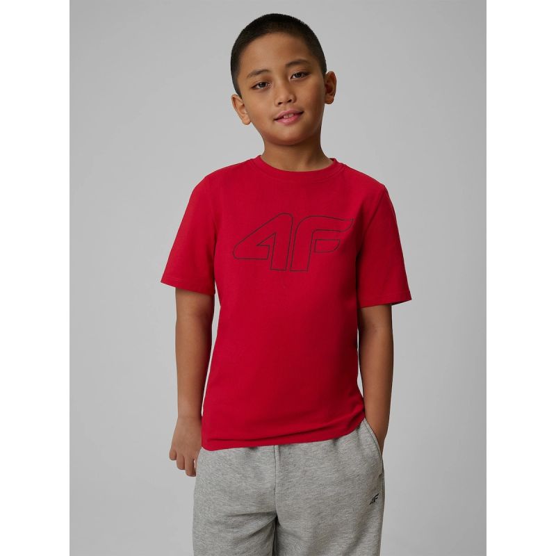 4F Boy's regular printed T-shirt póló