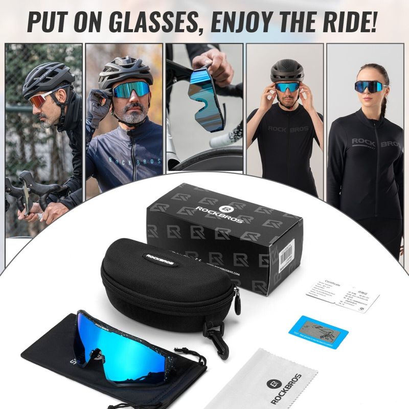 Rockbros SP297 pink polarized sports glasses. rózsaszín glasses, training equipment