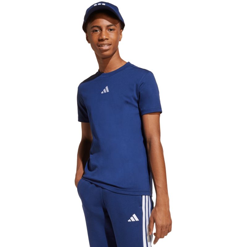 adidas Essentials Tee 160 Navy Blue Kids T-shirt JY0613 General
