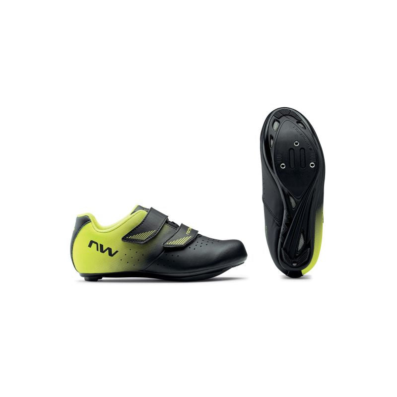 Northwave Core Junior cycling black fekete gyerek cipő 80221018_04