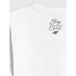 4F Men's regular printed T-shirt póló 4FRSS26TTSHM4303-10S