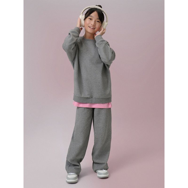 4F Girls' wide-leg sweatpants 158/164 nadrág