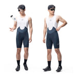 Rockbros Men's Cycling Bib with Pad Size L - Dark Blue niebieski \ l short