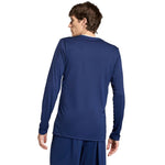 Men's adidas Entrada 26 Long Sleeve Jersey Navy KF5850 kék póló