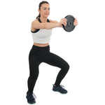 Enero Black Cast Iron Load 5 Kg Fit ø26.5 fekete weight, strength training equipment, training equipment