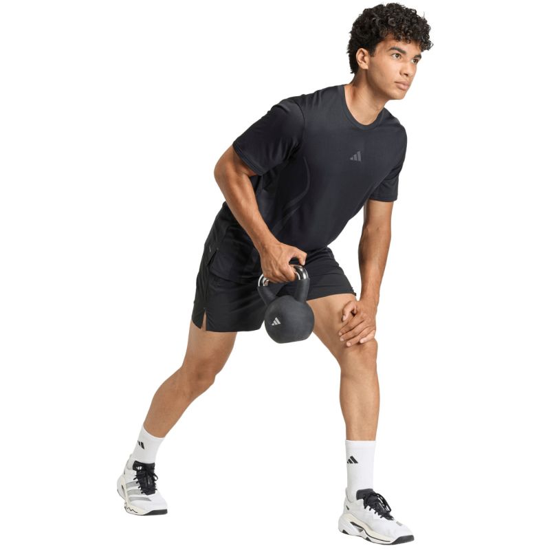 Men's adidas Airchill Intensity T-shirt KT3260 fekete póló