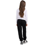 Girls' trousers 4F CAS F1189 deep black 4FJWMM00TTROF1189 20S