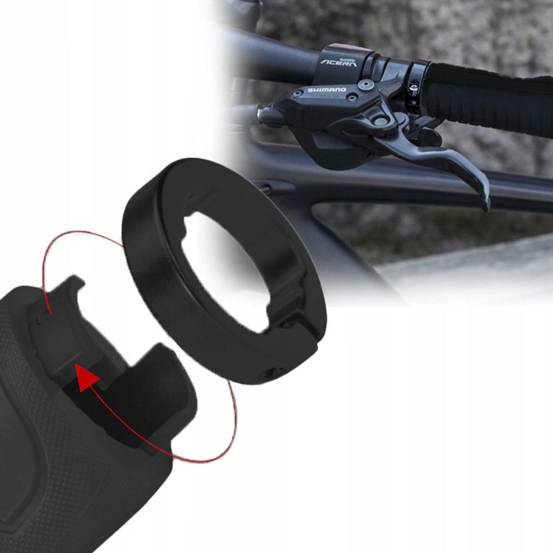 Rockbros bicycle grips - black