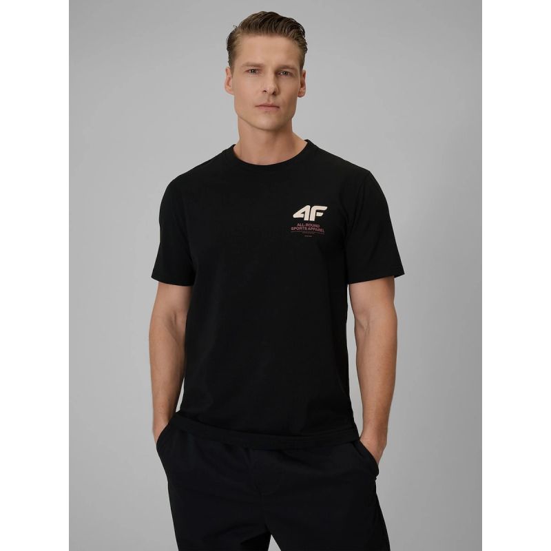 4F Men's regular plain T-shirt póló 4FRSS26TTSHM3990-20S