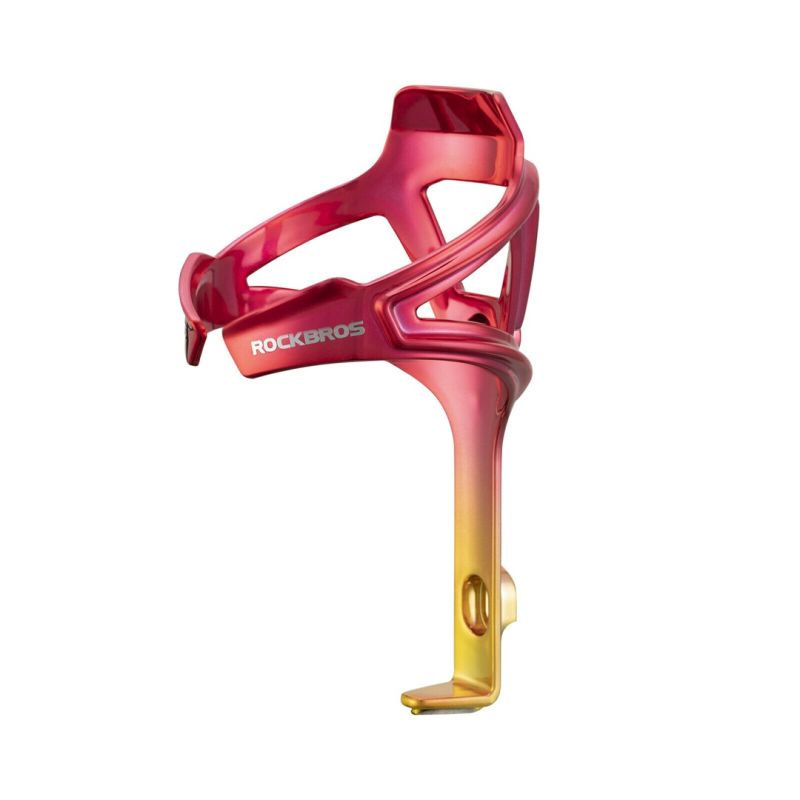Rockbros bottle cage red and gold arany kulacs SIKR05-RG