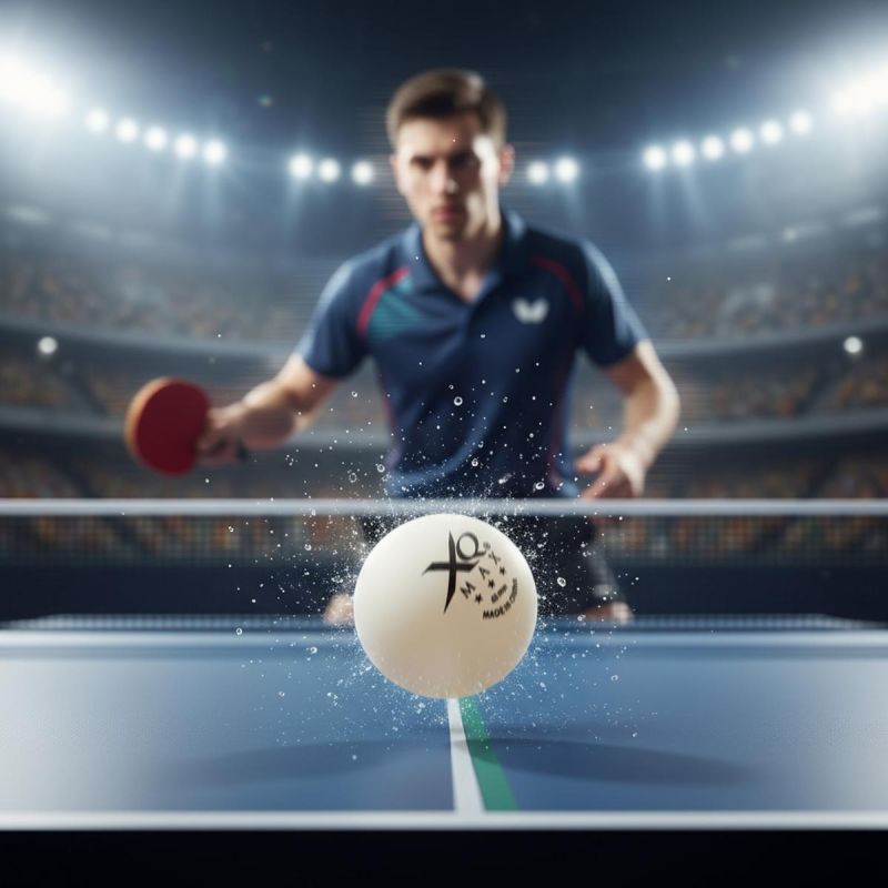 XQMAX Table Tennis Balls 3 Stars 12 Pcs White fehér pingponglabda GSP-7035196