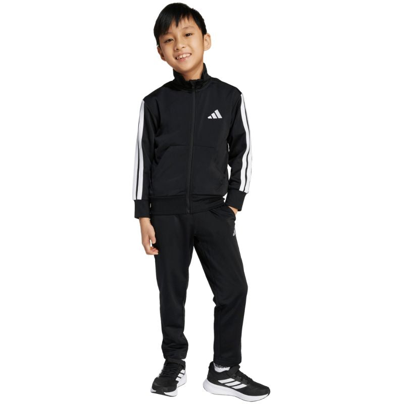 adidas Essentials Climacool Kids Tracksuit Black and White JM0891 General