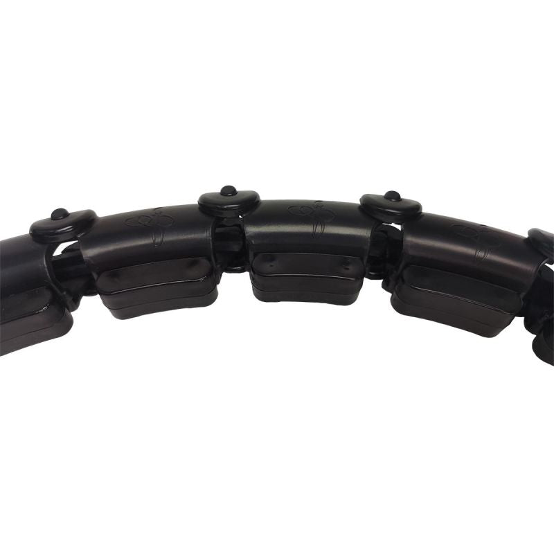 Enero Hula Hoop with Massager and Weights, Black, Energo Fit fekete training equipment