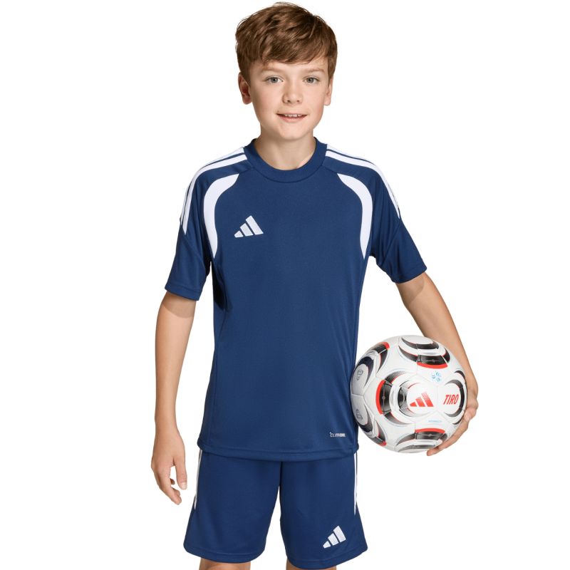 adidas Tiro 26 League Jersey Navy Blue and White KB1323 104cm mez