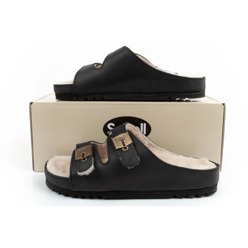 Scholl Kim W Slippers bézs rain boots, slides