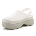 Crocs Classic Stacked Clog Chalk