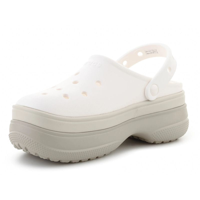 Crocs Classic Stacked Clog Chalk