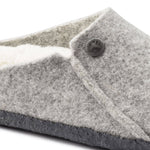 Birkenstock Zermatt Light Gray Wool Felt Insulated Men's/Women's Slippers Regular Wide (1015092) Kiegészítő