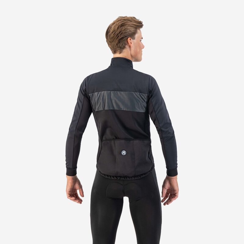 Rogelli ATTQ Winter Black/Gray szürke dzseki