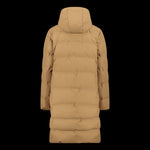 CMP women's long hooded jacket, winter waterproof, insulated, beige ( ) bézs dzseki