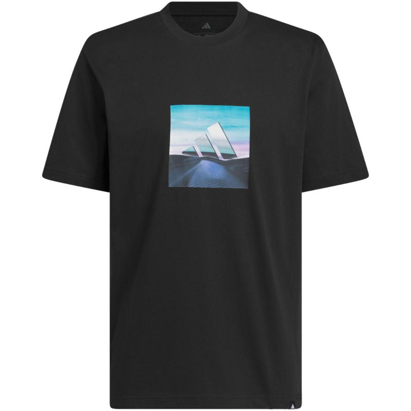 Adidas Men's Summer Heat Graphic T-shirt fekete póló