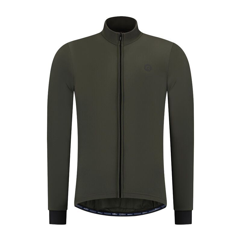 Rogelli SIGNATURE long sleeve t-shirt green zöld póló