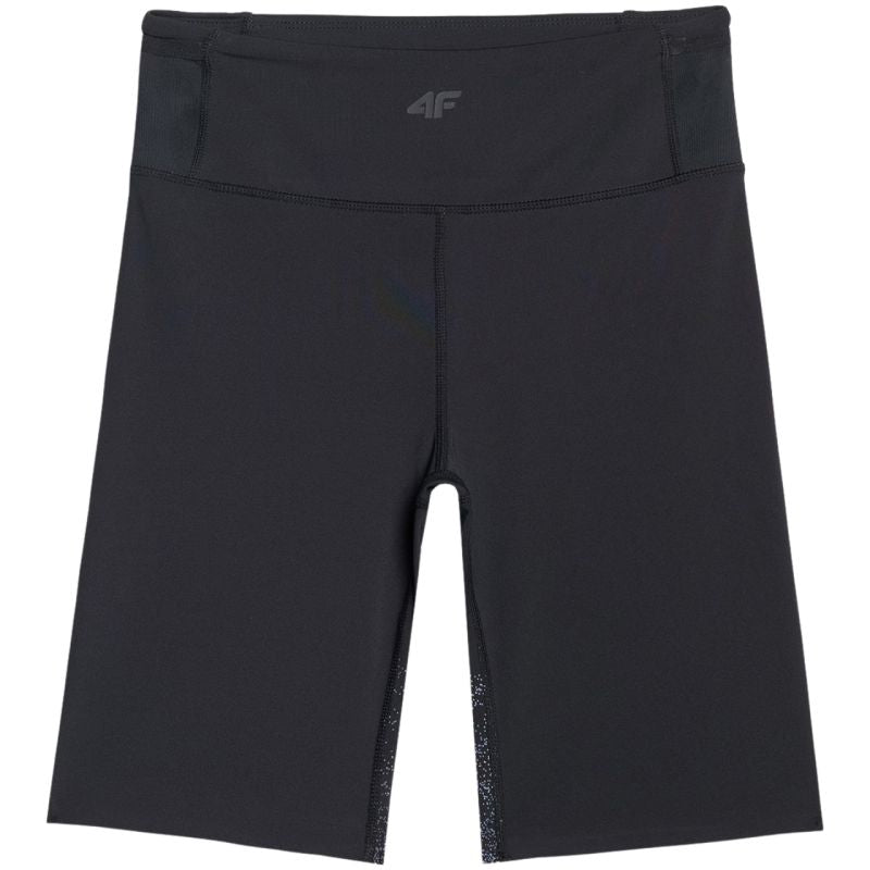 4f Women's short leggings FNK F048 deep black 4FWAW25TFSTF048 20S Ruházat