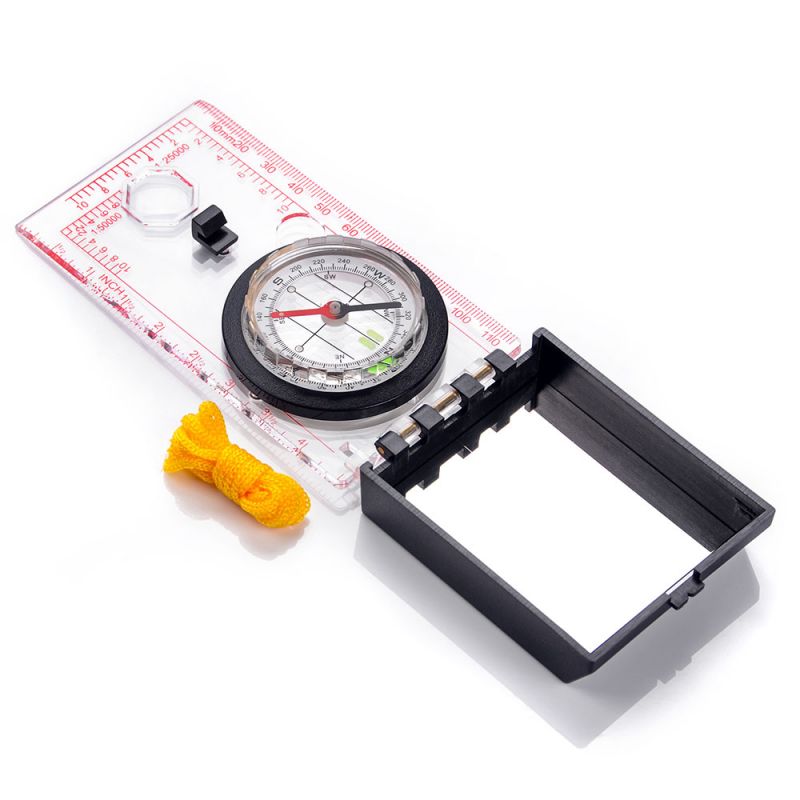 Meteor Map Compass fekete compasses, tourist equipment