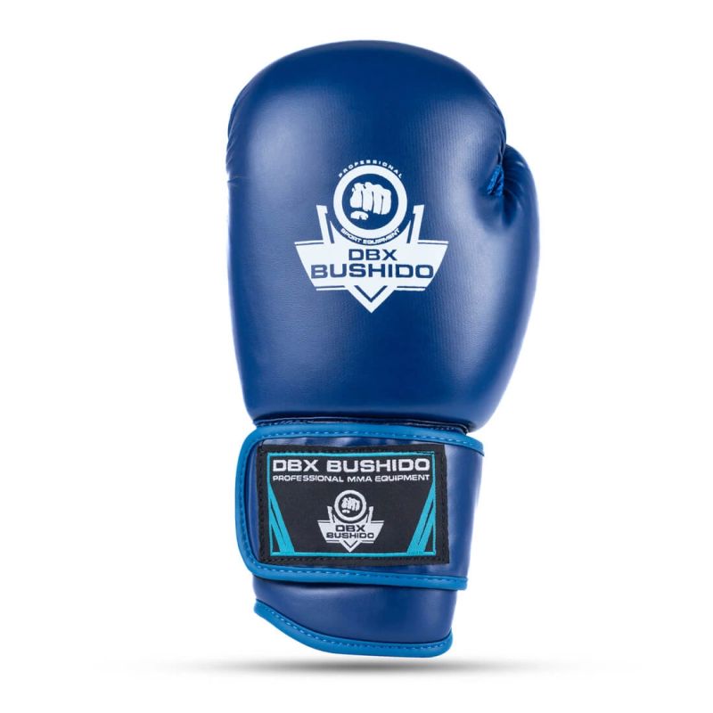 DBX Bushido 10oz Boxing Gloves - Tournament Blue kék kesztyű