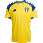 Men's adidas Sweden 26 Home Jersey yellow and JM5814 kék clothing