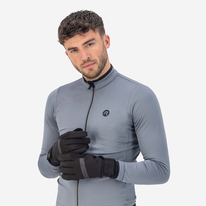 Rogelli NOVA winter gloves black 3XL fekete kesztyű