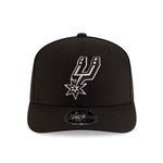 New Era 9SEVENTY San Antonio Spurs NBA Team Black Stretch Snapback Cap - uniwersalny baseball sapka