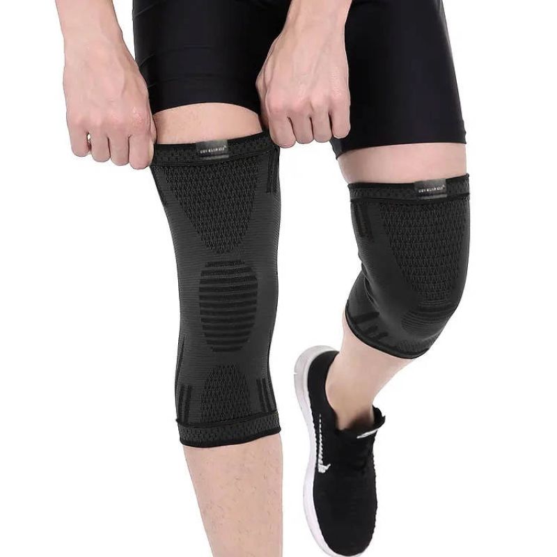 DBX Bushido Elastic knee braces - set of 2 | fekete strippers, sleeves, sets