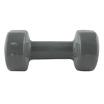 HMS Vinyl-coated cast iron weight 5.0 KG szürke edzőfelszerelés 17-47-007