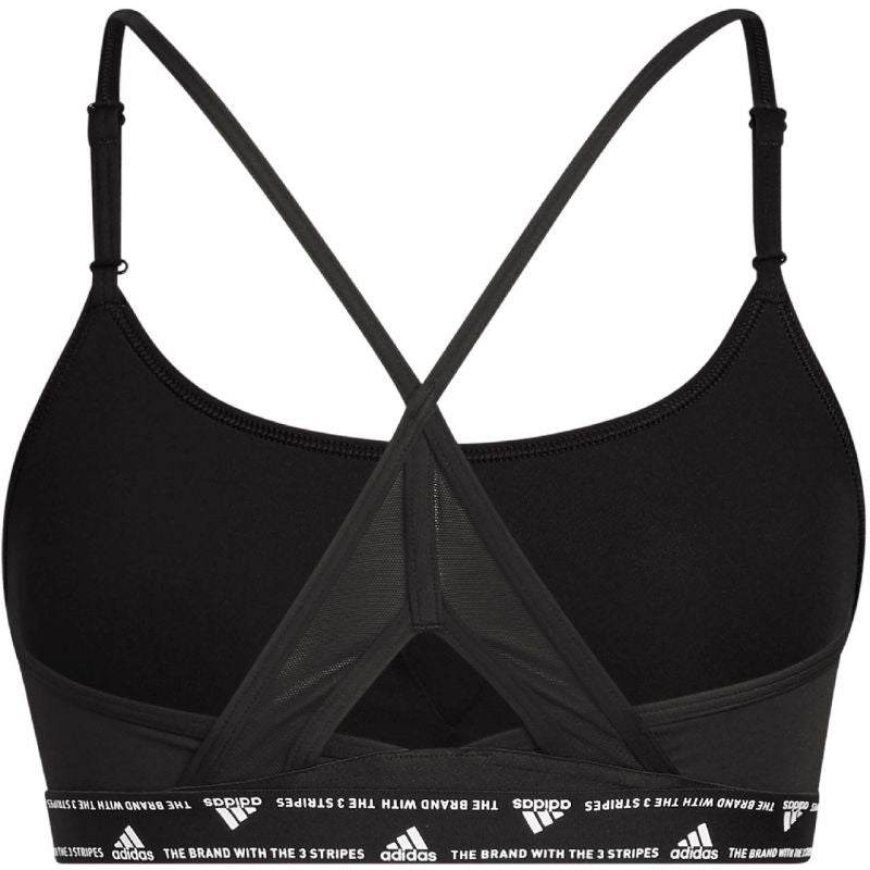 adidas Aeroreact Training Light-Support 3-Stripes Bra W HC7862 sports bra Sportmelltartó