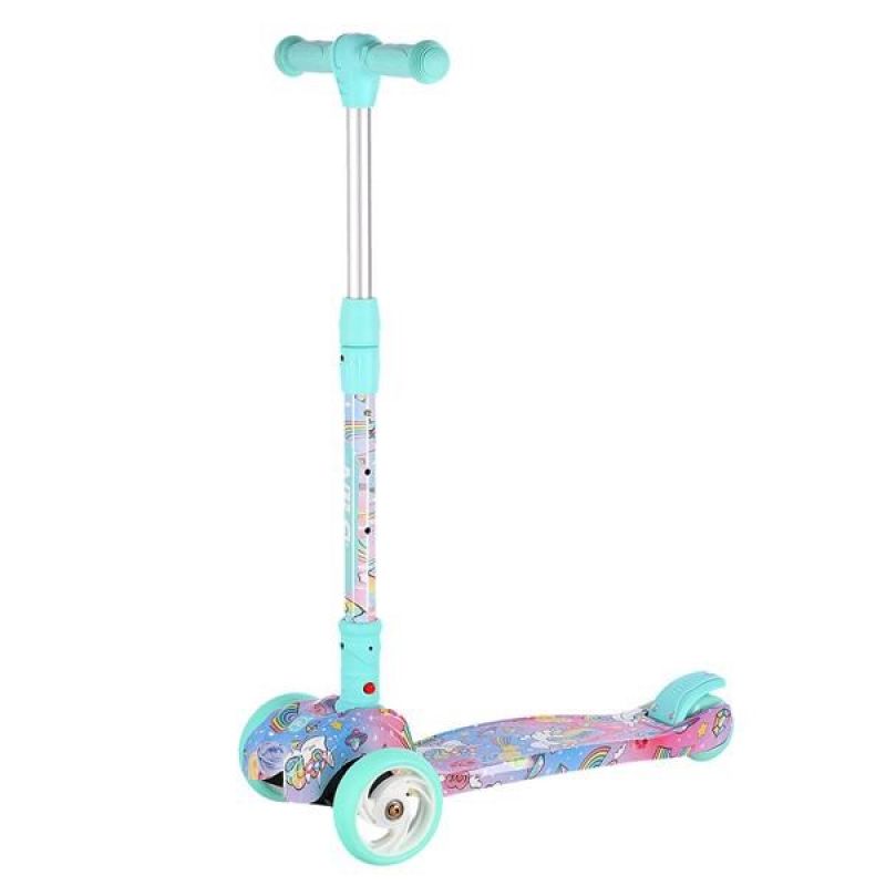 Nils Fun Hlb15A Led Jr 16-51-093 Children's Scooter zöld utcai cipő