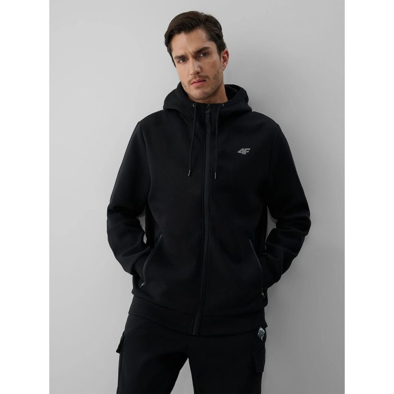 4F Men's regular hooded sweatshirt férfi kapucnis pulóver 4FKAW26TSWSM3182-20S