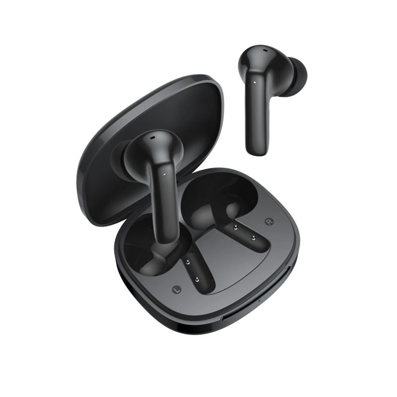 head QCY T13 Pro Wireless In-Ear Noise Cancelling ANC Headphones - Black fekete headsets