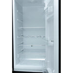Vans Ravanson 250l Retro Refrigerator | LED lighting | Vintage style | 545 x 585 x 182 mm | fekete home appliances