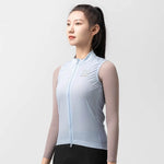 Rockbros ROAD TO SKY women's lightweight breathable cycling vest L - blue l \ niebieski mellény 0617003-211609