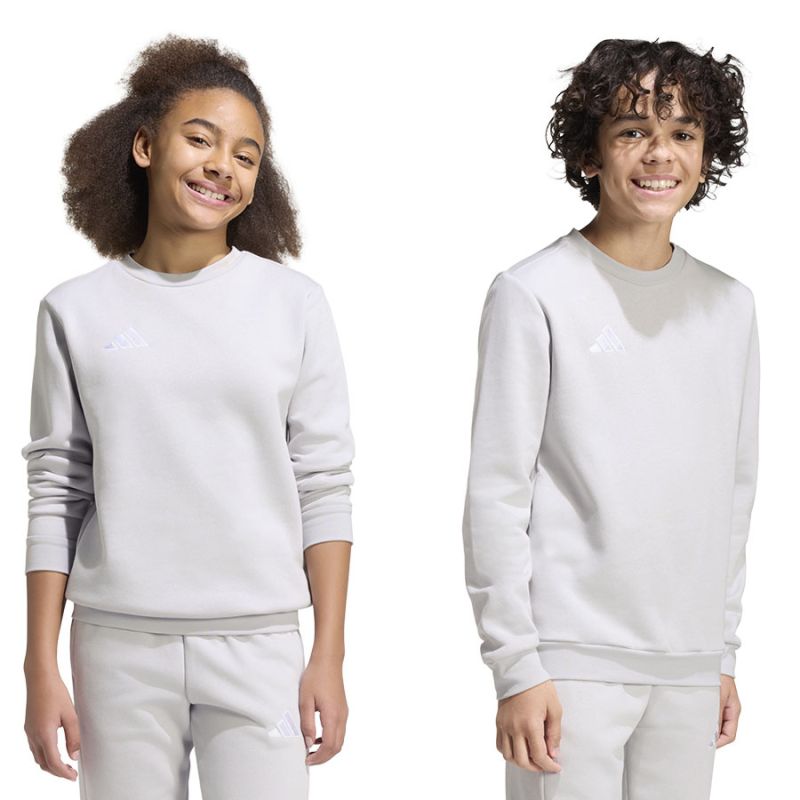 adidas Entrada 26 Sweat Top for kids JZ6551 szürke pulóver