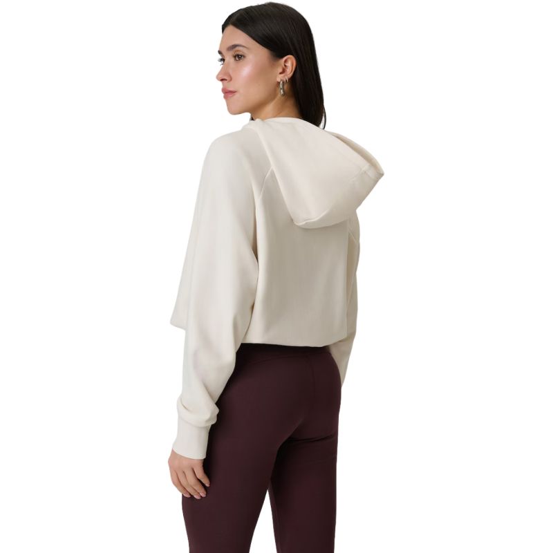 4F Women's sweatshirt F2175 cream 12S bézs póló 4FWSS26TSWSF217512S