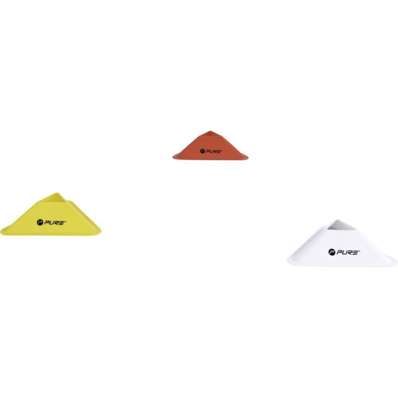 Pure 2 Improve Cones, Cones, Training Markers 20 Pcs for school, cones, training equipment, tags